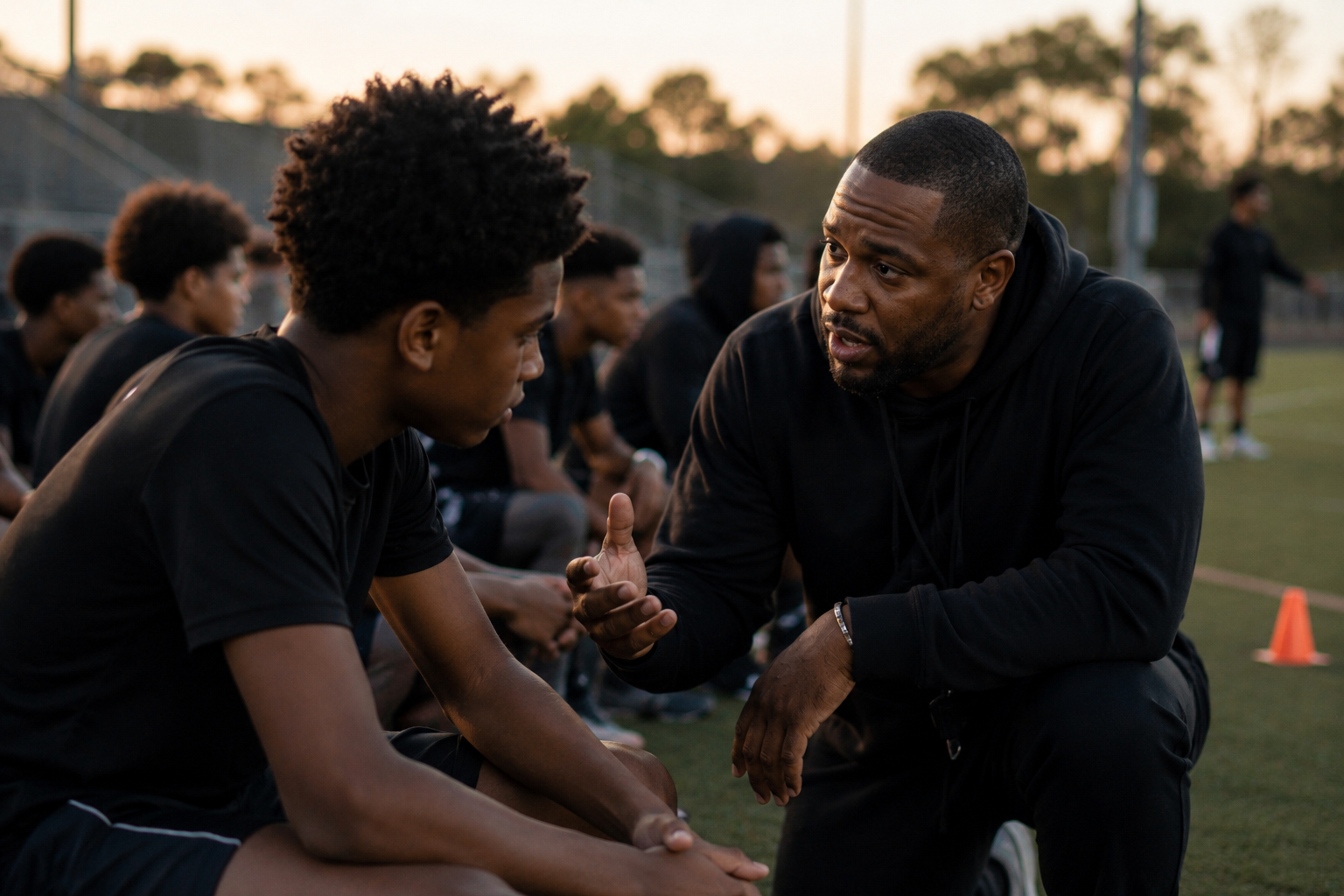 Youth mentorship moment